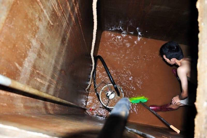  Cách thau rửa bể nước đúng cách 
